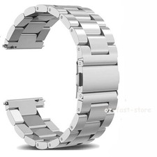US 18/20/22mm Replacement Metal Watch Band Stainless Steel Strap Wristband Bands