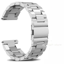 US 18/20/22mm Replacement Metal Watch Band Stainless Steel Strap Wristband Bands