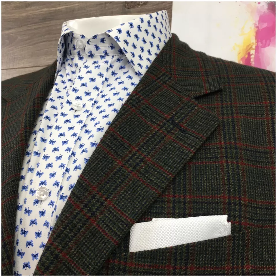 Blazer de cachemir de colección Pal Zileri para hombre abrigo deportivo chaqueta informal talla 46L traje Foto 2 de 4