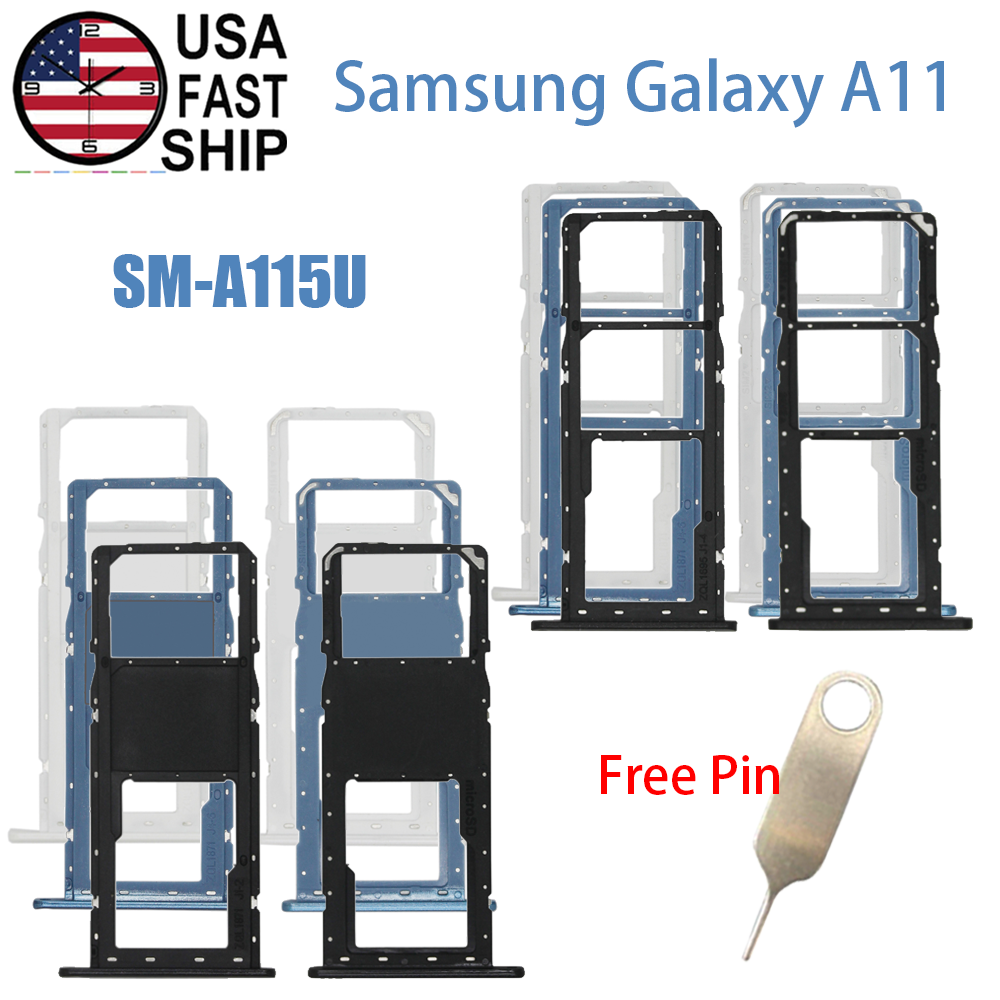 Single Dual SIM Card Tray MicroSD Holder Slot For Samsung Galaxy A11  SM-A115U