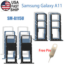 Single / Dual SIM Card Tray MicroSD Holder Slot For Samsung Galaxy A11 SM-A115U