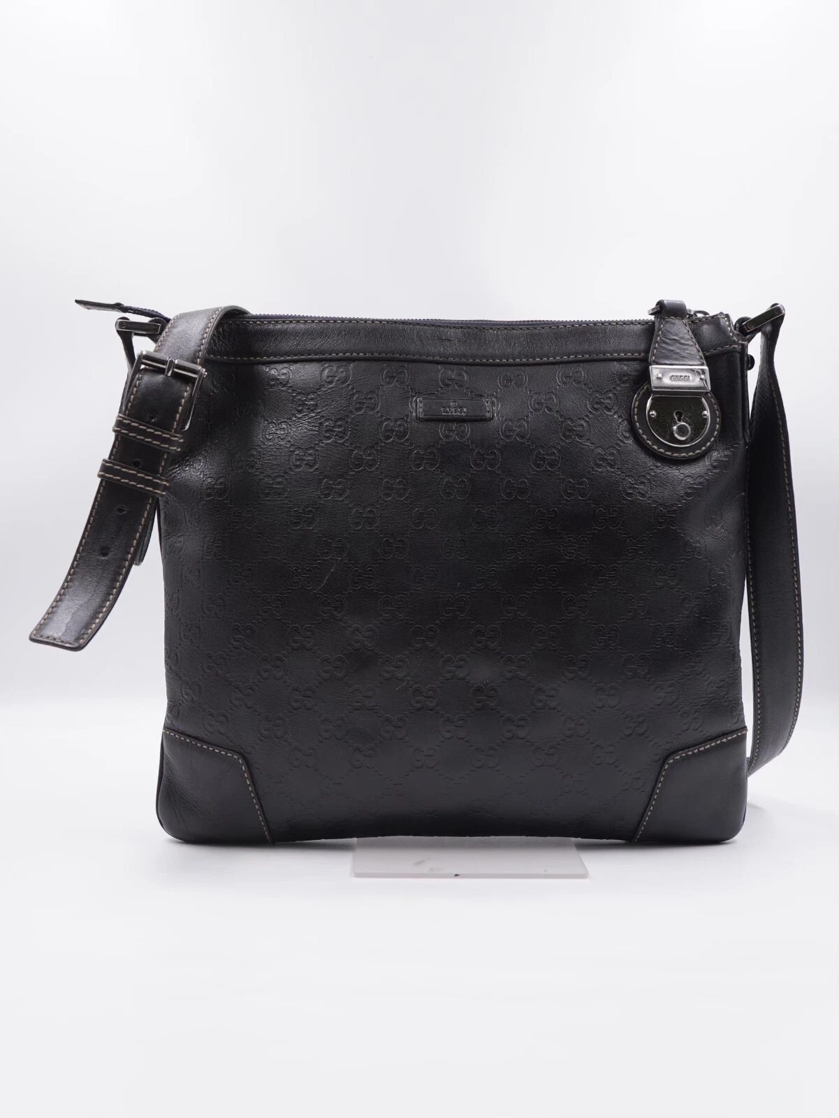 BE23❤️ GUCCI Guccissima GG Sac Messenger Unisexe