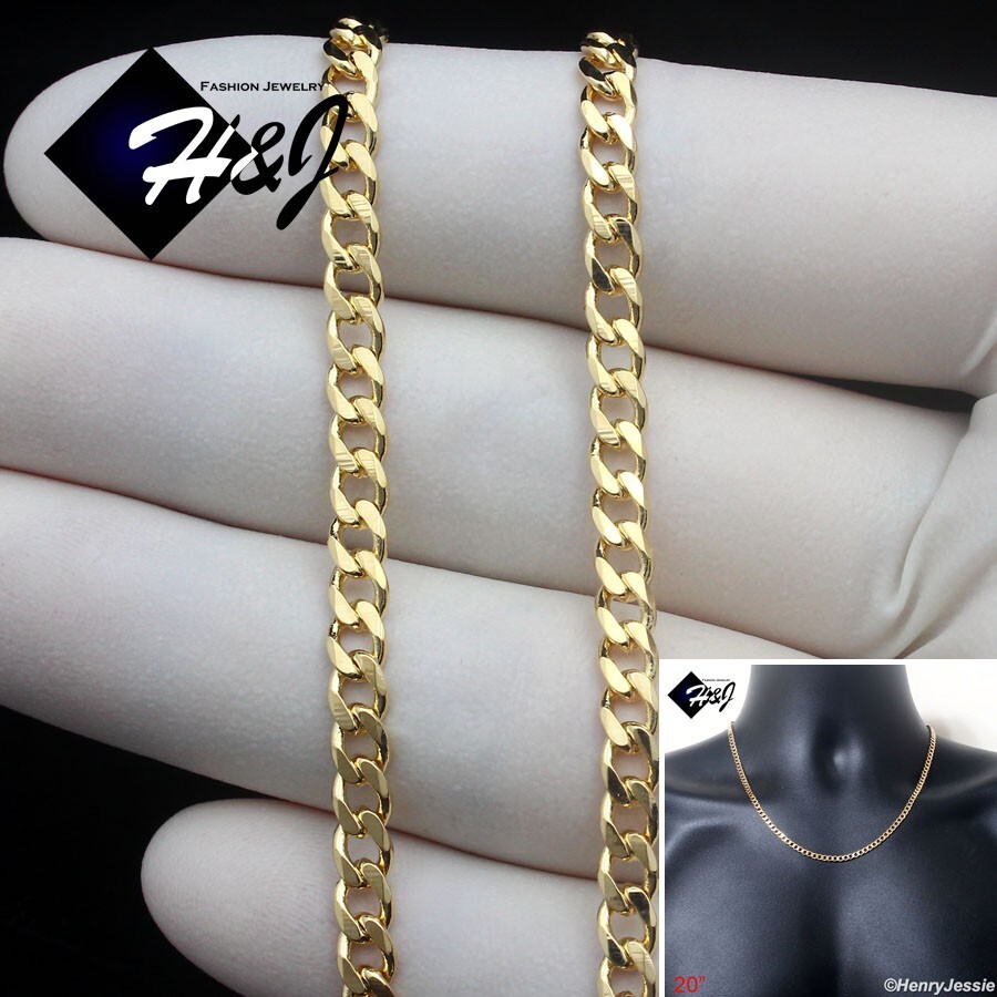Gld Chains For Boys GKNET 6-21mm Stainless Steel Miami Cuban Link Chain ...
