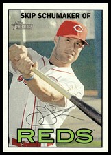 2016 Topps Heritage #257 Skip Schumaker Cincinnati Reds NM+