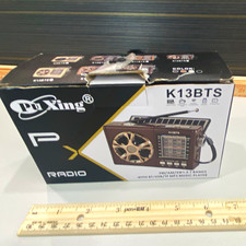 Pu Xing K13BTS AM/FM/SW Portable Radio Bluetooth MP3 Solar USB/TF LED