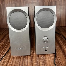 Bose Companion 2 Series I Computer Speakers Silver Black Wired Desktop Volume