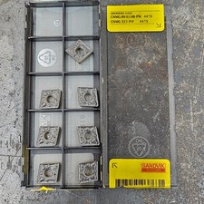 Qty 7 Sandvik CNMG 090308-PM CNMG322-PM 4415 Grade Carbide Inserts