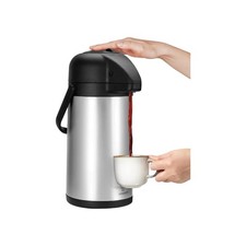 Thermal Coffee Carafe 64 oz, Insulated Stainless Steel Hot Cold Beverage O Box.