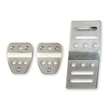 Drake Muscle Cars Pedal Cover Billet Set Manual Transmission Mustang 2005-2023