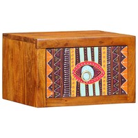 Nachttisch Mit Schubladen Braun 35 X 30 X 22 Cm