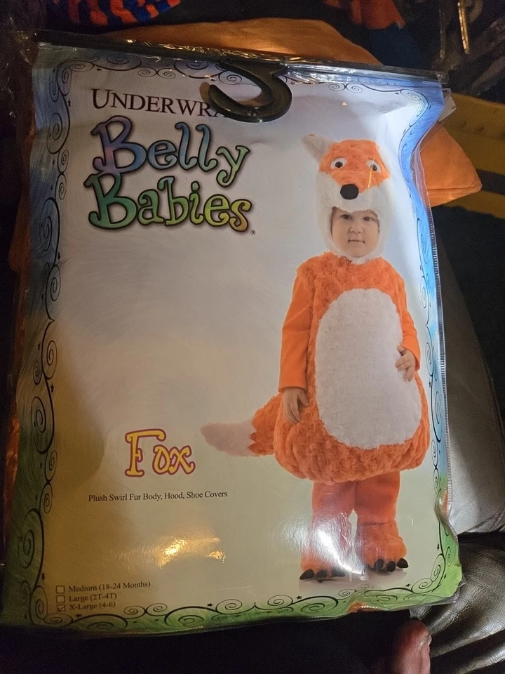 Disfraz de Zorro Ardiente Niño Talla XL 4-6 Foto 3 de 4