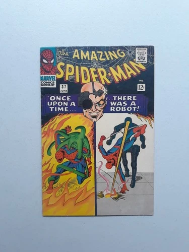 Amazing Spiderman 37 Marvel Comics 1966 Spider-man Qualified