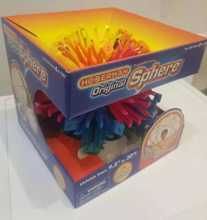  "Grande sfera arcobaleno originale Hoberman, 9,5""- 30" - Immagine 4 di 4