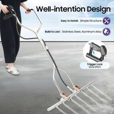 7-Hole Water Broom For Hot and Cold Water Pressure Washer 100x160cm/39*63in