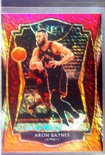 2020-21 Select Aron Baynes Red White Orange Shimmer #140 Raptors