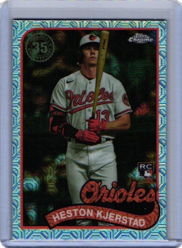 Heston Kjerstad 2024 Topps 1989 Chrome Mojo Rookie Silver Pack #T89C-79