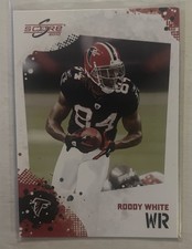 2010 Score #17 Roddy White Atlanta Falcons Football Card