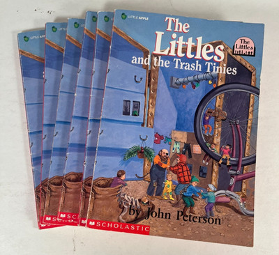 The Littles and the Trash Tinies by John Peterson Lot of 6  1977 0590465953