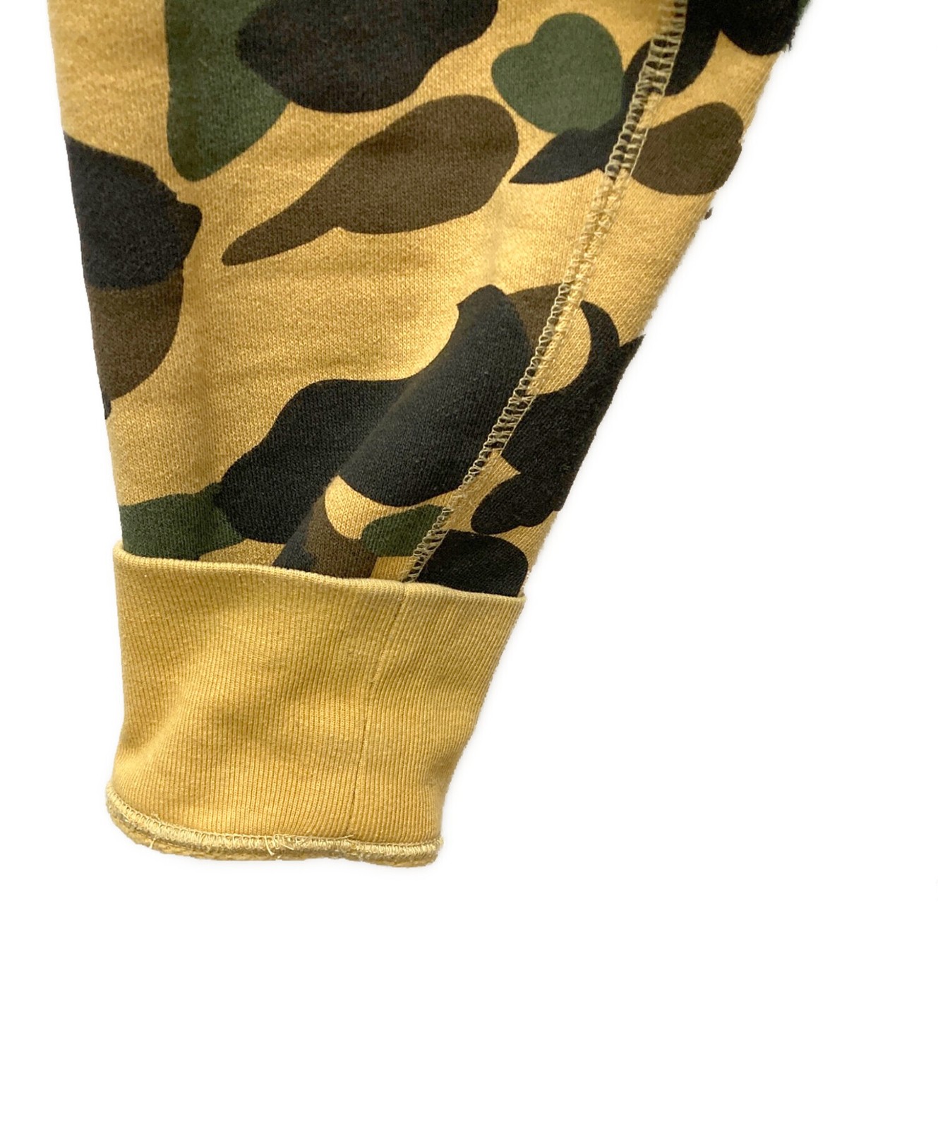 A BATHING APE Zip hoodie Size: M Beige Men 001ZPD801013X thumbnail 7