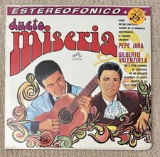 Dueto Miseria Pepe Jara Gilberto Valenzuela LP Vinyl RCA Victor NEW SEALED