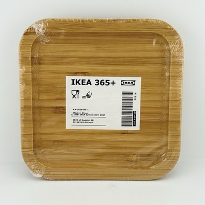 IKEA 365+ Lebensmittelbehälter Deckel groß eckig Bambus Ersatz 103.819.09 Neu