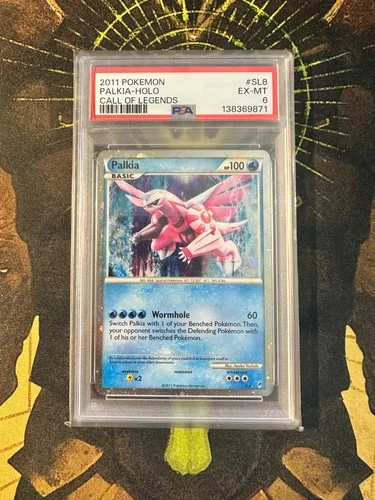 Pokemon Palkia SL8 Call of Legends Holo PSA 6