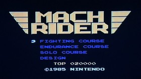 Mach Rider (Nintendo | NES) Retro | Videojuego Vintage - Probado