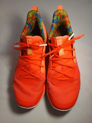 Under Armour Stephen Curry 7 X Sour Patch Kids Peach 3021258 603 Men's Size 11.5
