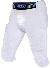 Exxact Sports Battle 7-Pad Football Girdle for Men & Boys - Finest Padded