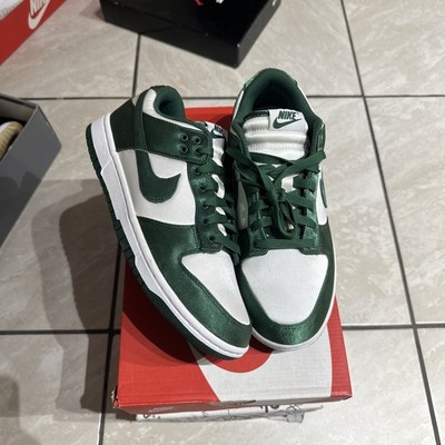 Nike Dunk Low Michigan State Satin Women's - 7.5 men / 9 women