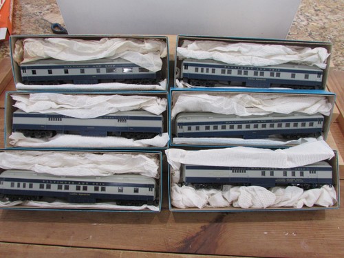 Lote surtido de autos de pasajeros de Baltimore y Ohio escala HO Athearn (6) #6223 | Condition: Used