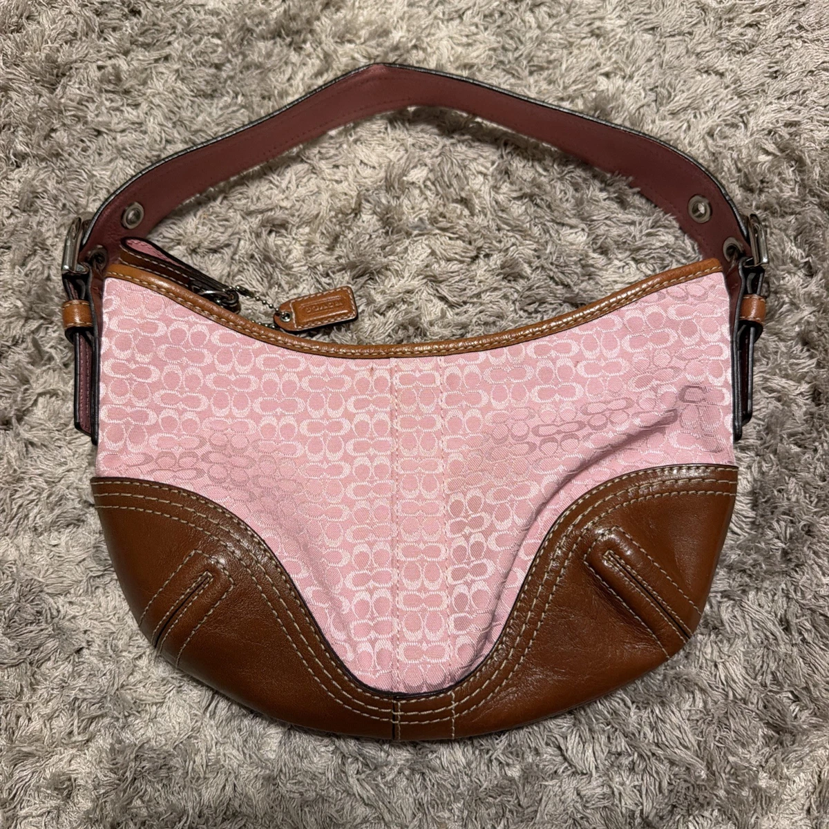 Coach Hobo Bags Pink Bags & Handbags for Women for sale | eBay