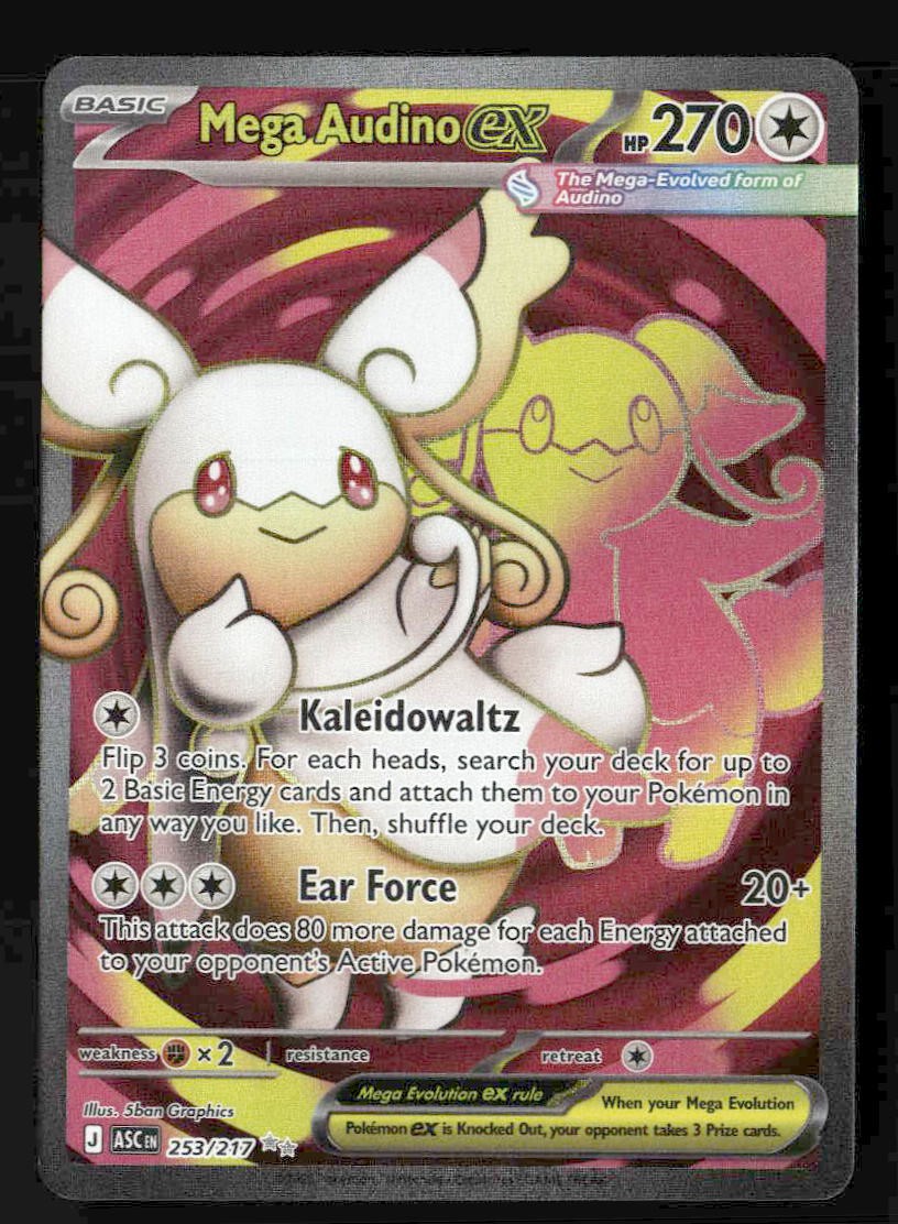 ME: Ascended Heroes #253/217 Mega Audino ex | eBay