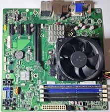 Scheda Madre HP H-ALPINIA-RS780L-uATX 605561-001 con CPU AMD Dual Core AM3 e Ram