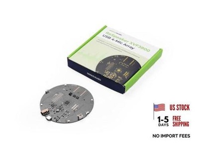 reSpeaker XVF3800 USB Microphone Array, 4-Mic AI Voice Capture with Bare Board