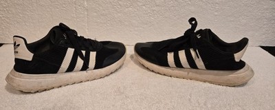 Adidas Womens Flashback BB5323 Black Running Shoes Sneakers Size 6.5 US
