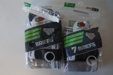 Fruit of the Loom Boy's 11 Pack Briefs Size XS 4 Tag Free - OPEN PACKAGES