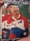 MARV LEVY  BUFFALO BILLS  HOF 01  ACTION SIGNED 8x10