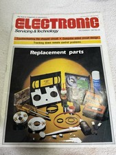 Electronic Servicing  Technology Magazine December 1987 Replacement Parts