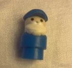 Vintage Fisher Price Little People Boat Captain w/Beard 2524 Cruise 2582 Marina