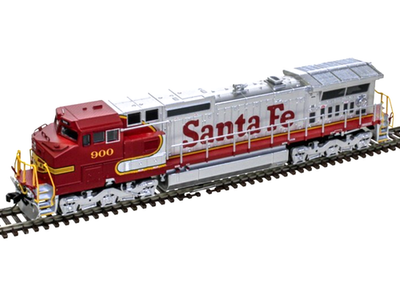 #ad Atlas N Scale Master Gold GE Dash 8 40CW DCC Sound Santa Fe #900 $219.27