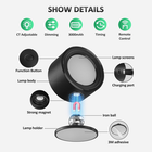 LED Wall Mounted Lights, Wall Sconces 2 Pcs with 3000Mah Rechargeable Battery, 3