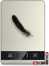 Food Scale 22Lb/10Kg Digital Kitchen Scale Weight Grams and Ounces with 0.1Oz/1G