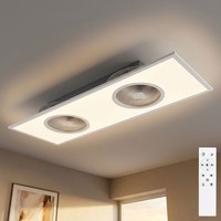 Deckenlampe Deckenventilator Esszimmerleuchte Fernbedienung Tageslicht Led Cct