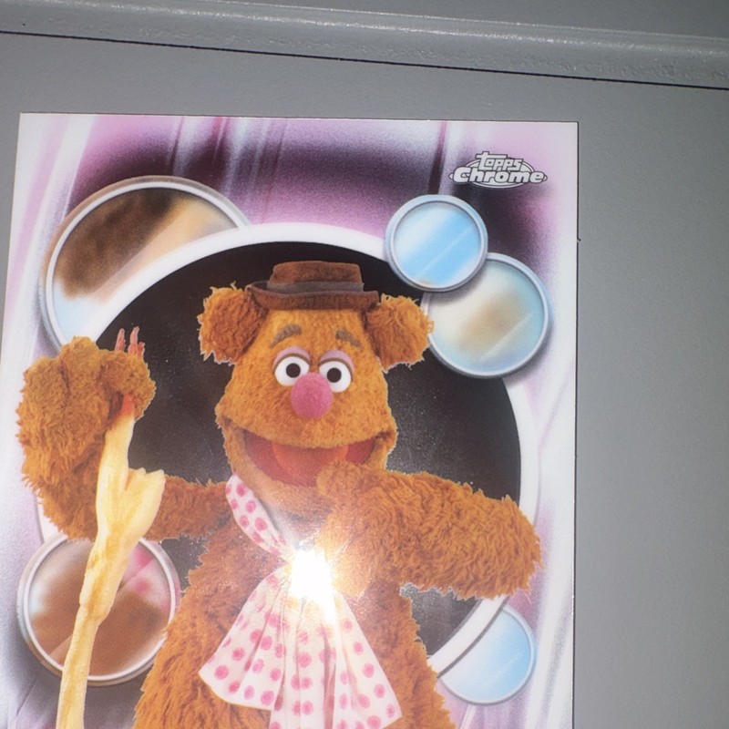 Topps Topps Chrome The Muppets Fozzie Bear #56 Non-Sport Trading Card