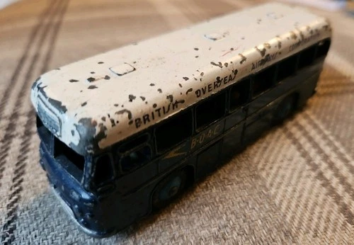 Dinky 283 BOAC Vintage Coach 1956-1960 - Playworn - Original - AS Photos