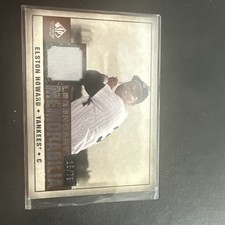 2008 SP Legendary Cuts - Legendary Memorabilia Elston Howard #LM-EH /75 (MEM)