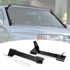 42'' LED Light Bar Windshield Pillar Mount Brackets for Toyota 4Runner 1996-2002