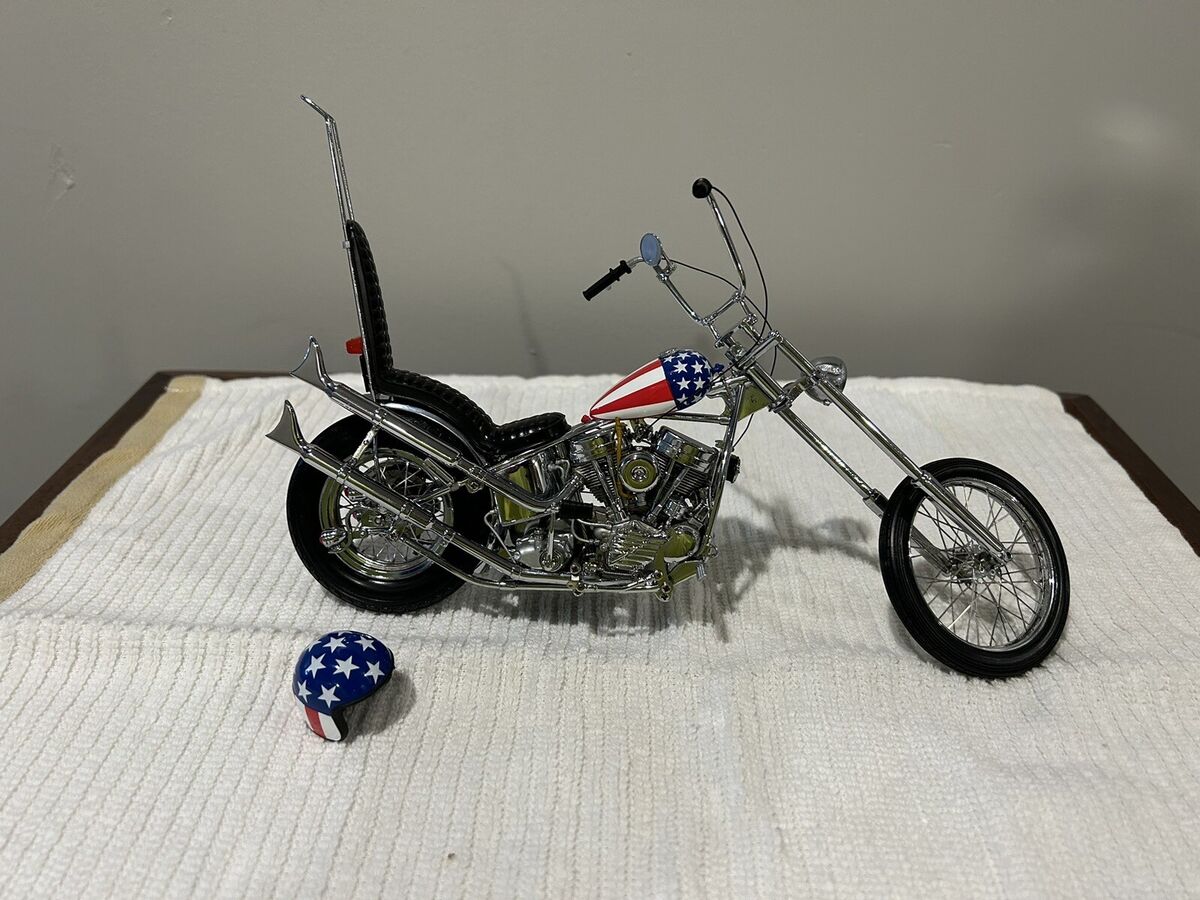 Franklin Mint 1/10 Scale Harley Davidson Easy Rider Chopper Franklin Mint 1/10 Scale Harley Davidson Easy Rider Chopper