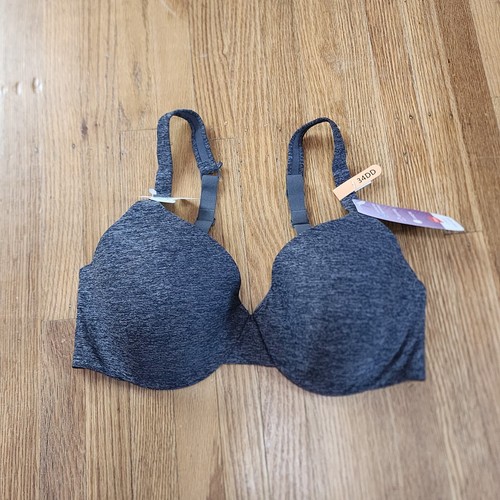 Hanes DHHU02 Ultimate TShirt Underwire Bra Sz 34DD Soft Concealing